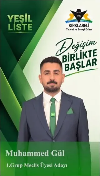 Muhammed Gül, 1. Grup Meclis Üyesi Adayı