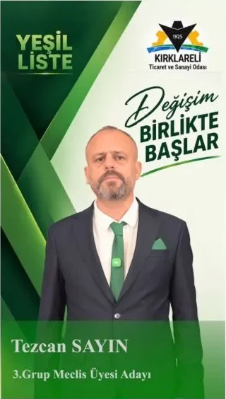 Tezcan Sayın, 3. Grup Meclis Üyesi Adayı
