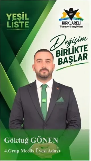 Göktuğ Gönen, 4. Grup Meclis Üyesi Adayı