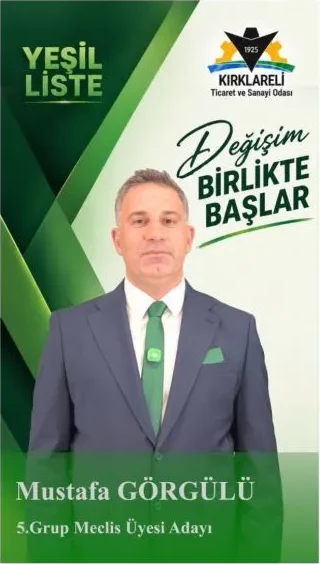 Mustafa Görgülü, 5. Grup Meclis Üyesi Adayı