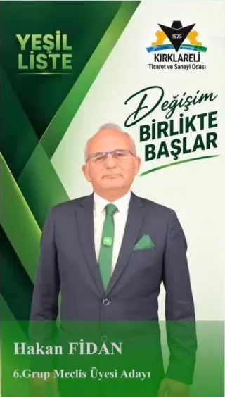 Hakan Fidan, 6. Grup Meclis Üyesi Adayı