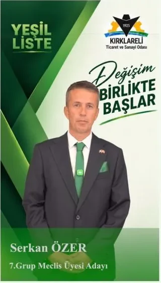 Serkan Özer, 7. Grup Meclis Üyesi Adayı