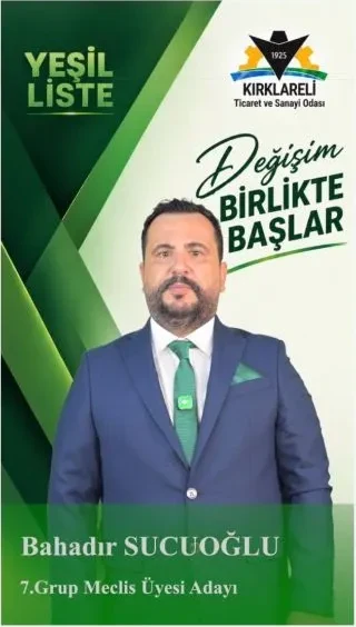 Bahadır Sucuoğlu, 7. Grup Meclis Üyesi Adayı