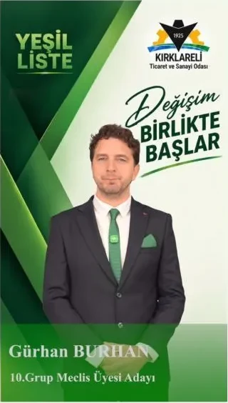 Gürhan Burhan, 10. Grup Meclis Üyesi Adayı
