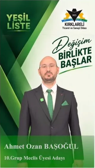 Ahmet Ozan Başoğul, 10. Grup Meclis Üyesi Adayı