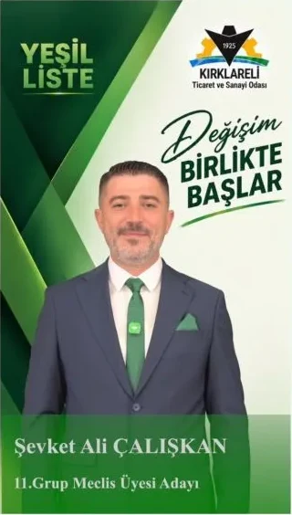 Şevket Ali Çalışkan, 11. Grup Meclis Üyesi Adayı