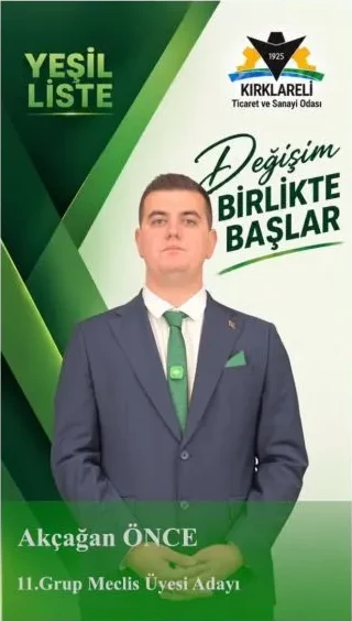 Akçağan Önce, 11. Grup Meclis Üyesi Adayı