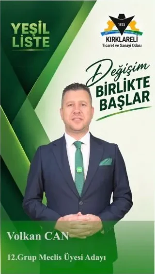 Volkan Can, 12. Grup Meclis Üyesi Adayı