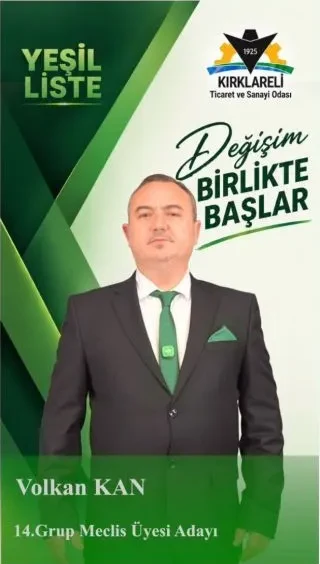 Volkan Kan, 14. Grup Meclis Üyesi Adayı
