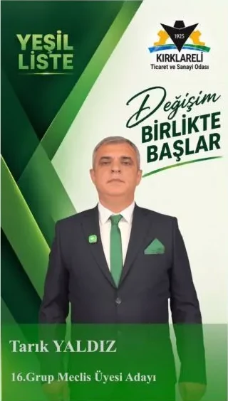 Tarık Yaldız, 16. Grup Meclis Üyesi Adayı